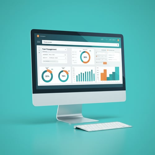 Streamline Case Management Illustration